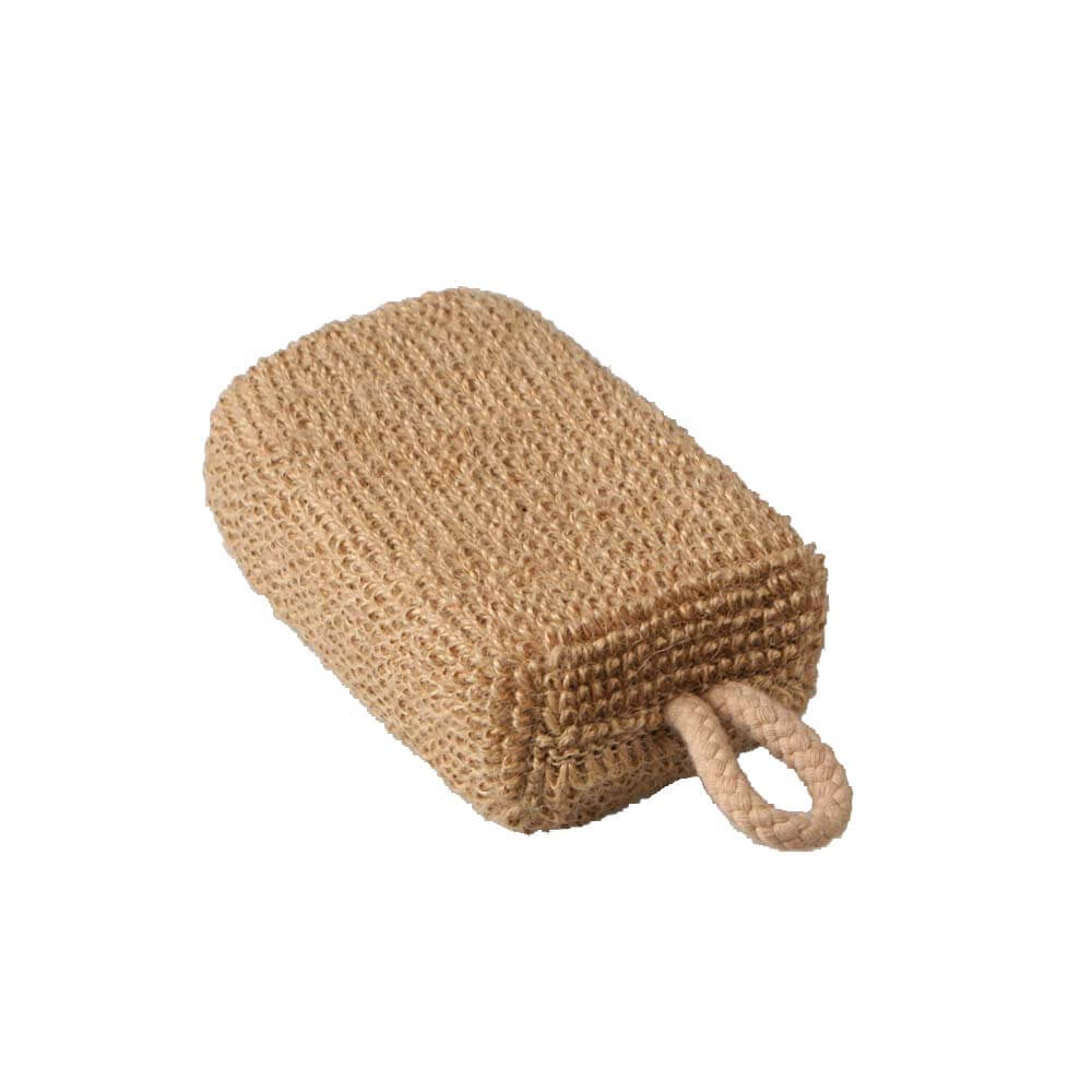 exfoliating hemp bath sponge pad