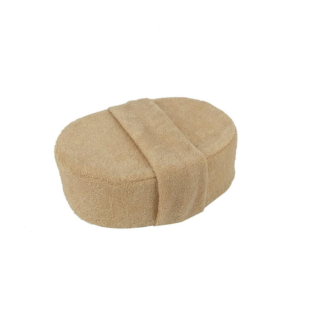 exfoliating hemp bath sponge pad DC-BSP007