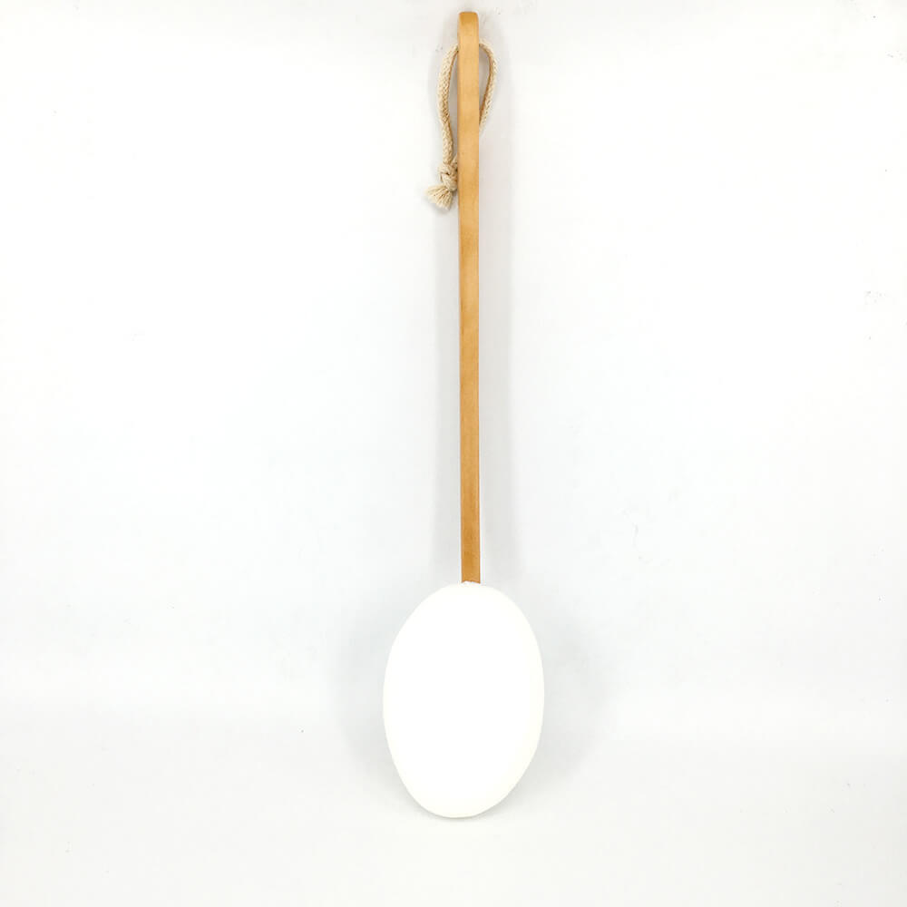 wood handle lotion applicator