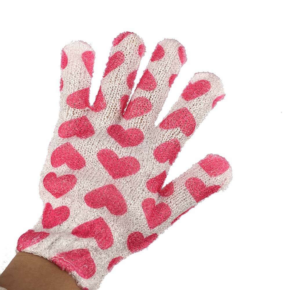 exfoliating bath glove