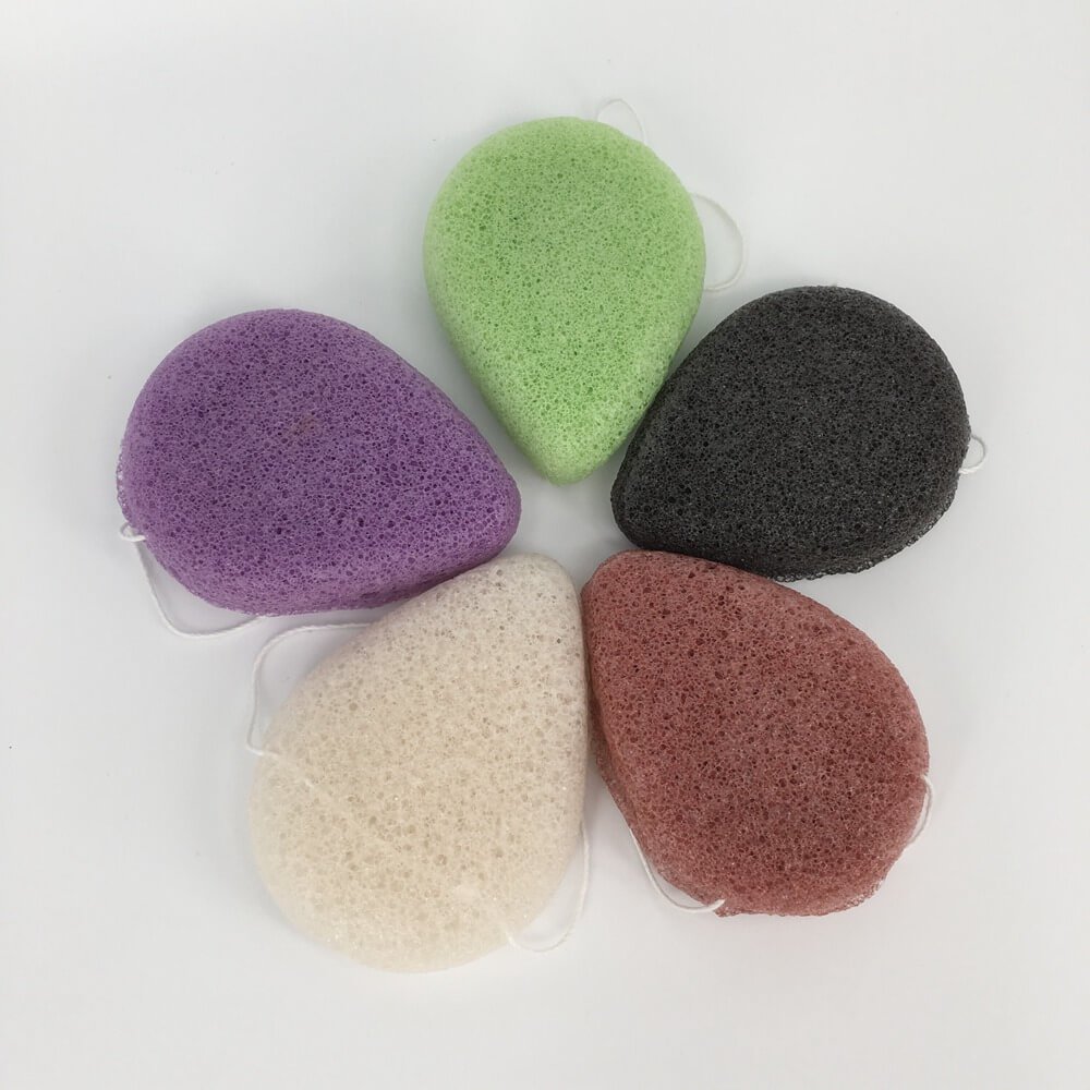 waterdrop natural facial konjac sponge