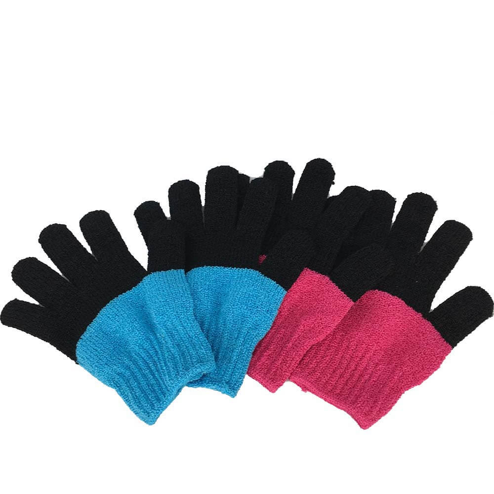 nylon exfoliating bath glove