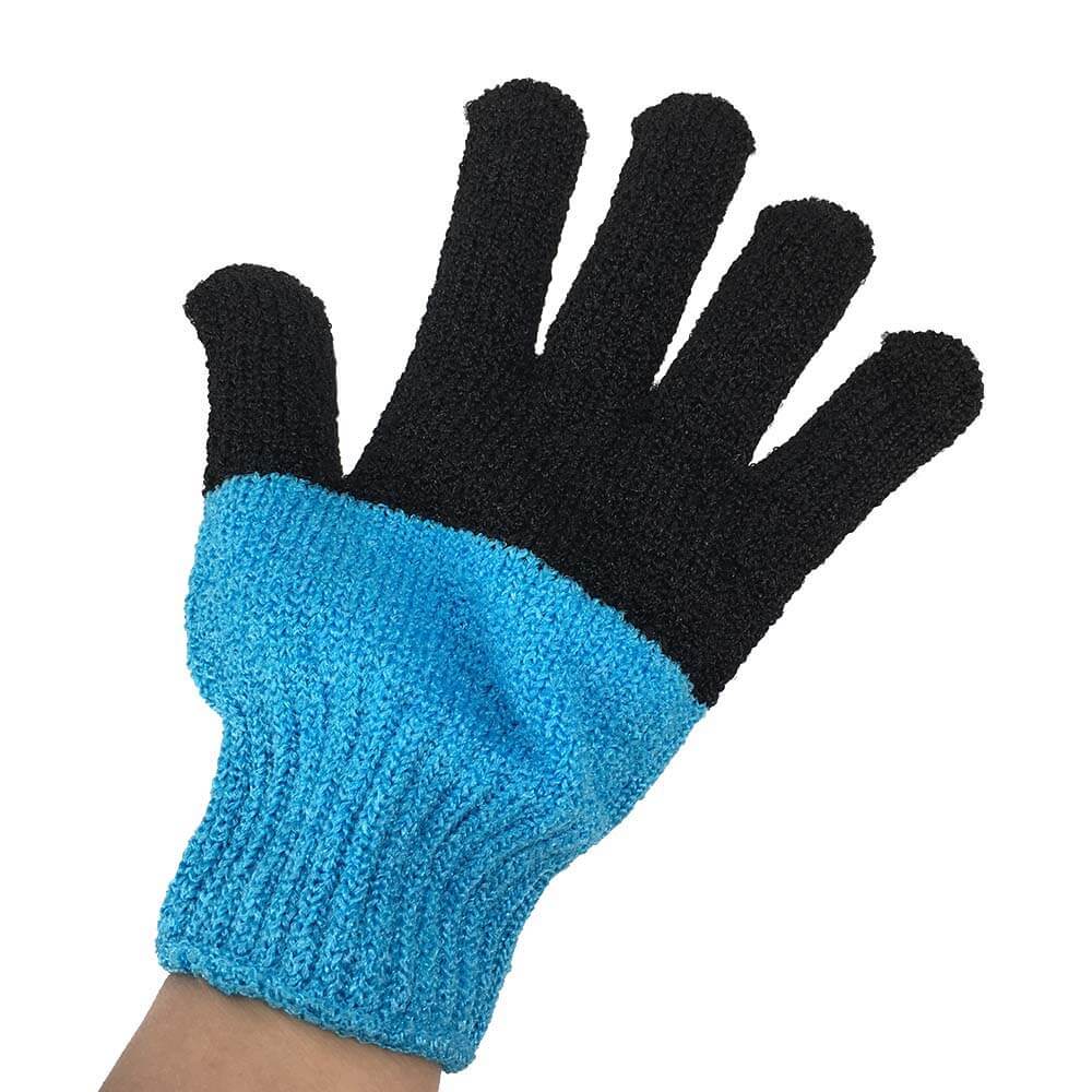 nylon exfoliating bath glove