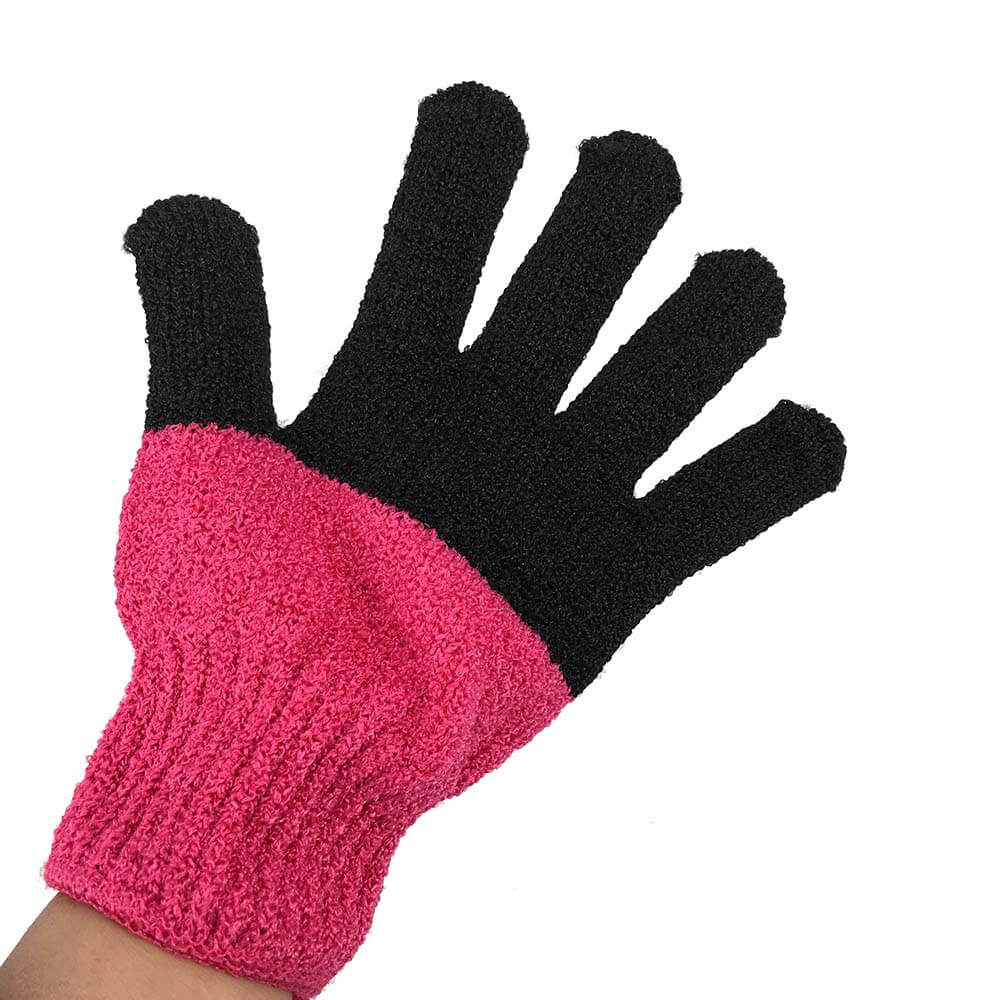 nylon exfoliating bath glove