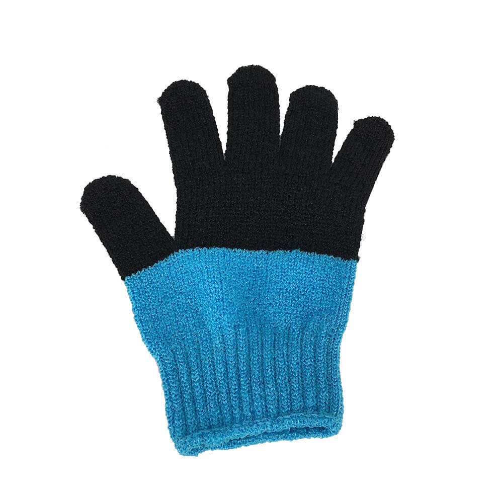 nylon exfoliating bath glove