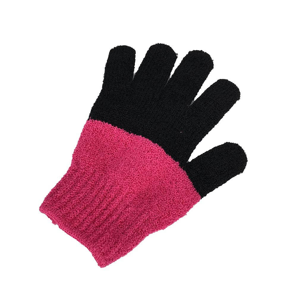 nylon exfoliating bath glove