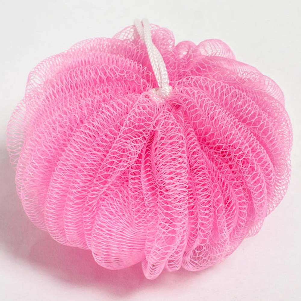 Pumpkin Shower Mesh Bath Pouf DC-BP007