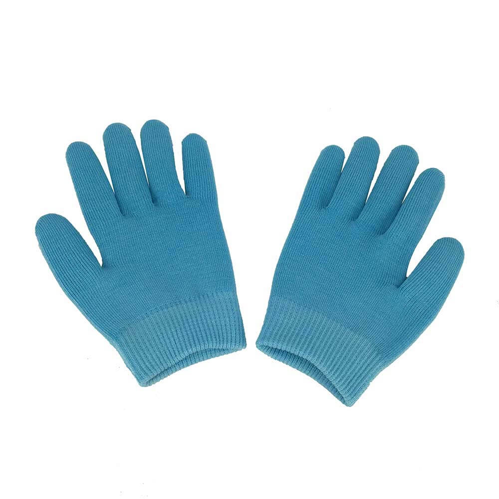 blue spa moisturizing gel glove