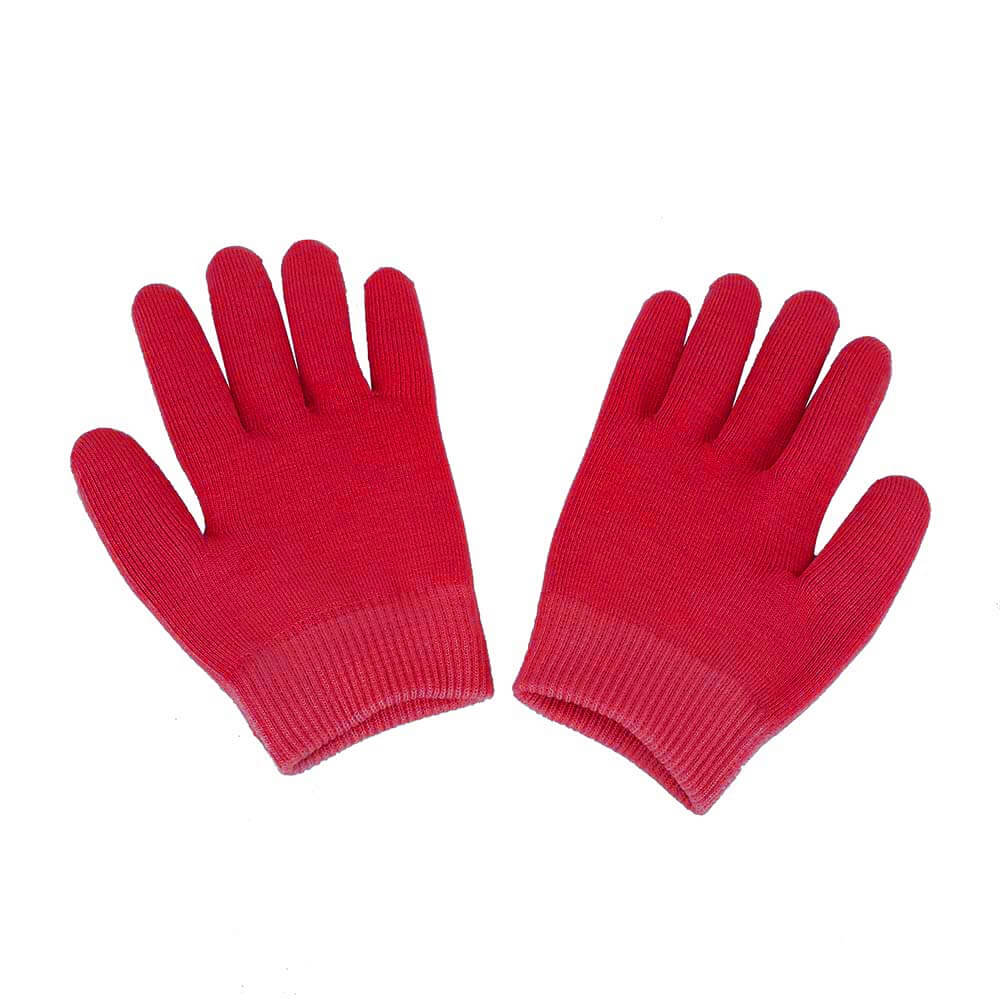 red spa moisturizing gel glove