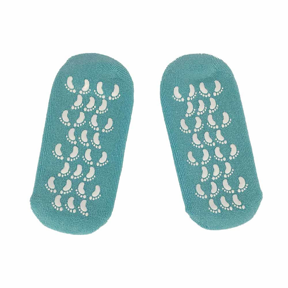 spa moisturizing gel socks