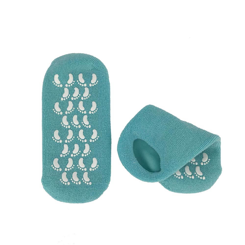 spa moisturizing gel socks