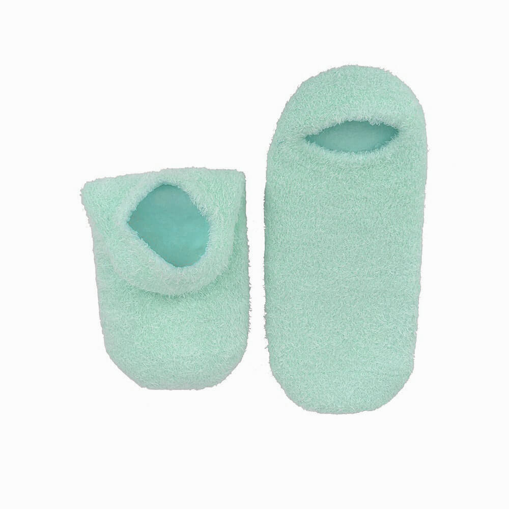 spa moisturizing gel socks